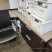 Grey U/C Suite Bow Front Office Desk w/ Lateral Storage